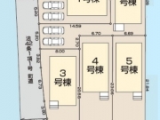 瑞穂町大字石畑〈新築〉JR八高線「箱根ヶ崎」駅徒歩13分　水回りを集約して家事効率に配慮したキッチン　ウォークインクローゼット　浴室暖房乾燥機　浄水器　全5棟