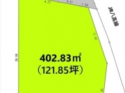 【JR青梅線「昭島」駅 徒歩22分】大神町3丁目〈売地〉建築条件はございません。お好きなハウスメーカーで建築できます。