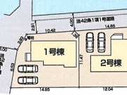 武蔵村山市三ツ木1丁目〈新築〉JR八高線「箱根ヶ崎」駅バス11分停歩4分　建物も住宅性能評価７項目最高等級の他、建物、地盤の保証も充実した物件です。全2棟