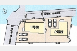 武蔵村山市三ツ木1丁目〈新築〉JR八高線「箱根ヶ崎」駅バス11分停歩4分　建物も住宅性能評価７項目最高等級の他、建物、地盤の保証も充実した物件です。全2棟